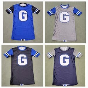 Lot of 4 Wrestling Compression Shirts Adult MJiu Jitsu MMA Rashguard Singlet Top